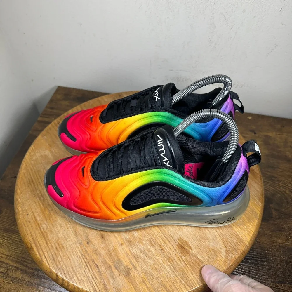 Nike Air Max 720 Be True Rainbow Gradient CJ5472-900 Mens 5.5 - Picture 7 of 8